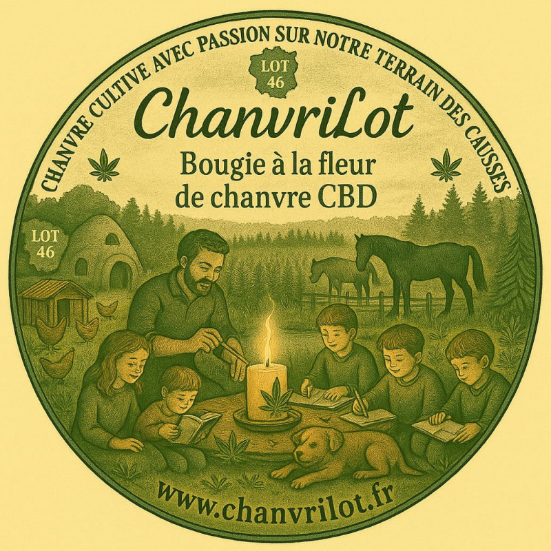 Bougie Équilibre CBD