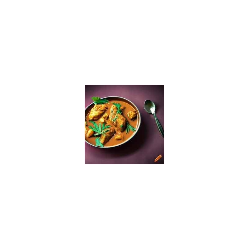Recette de Poulet au Curry au CBD avec Mélange d'Épices Chanvrilot
